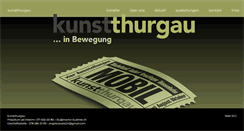 Desktop Screenshot of kunstthurgau.ch